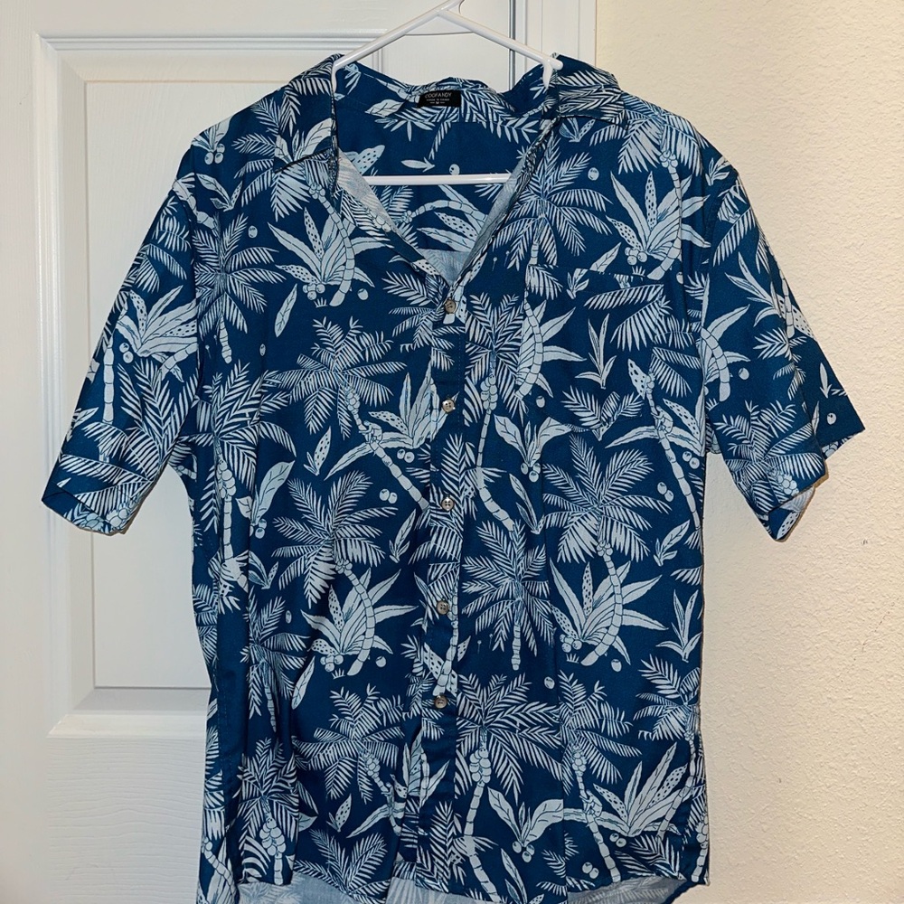 Tropical Button Down